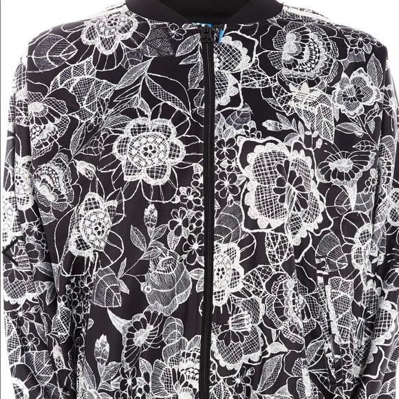 adidas originals jacket womens black